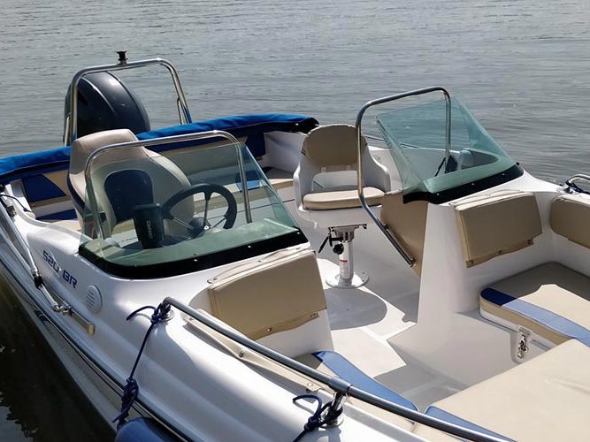 Olympic 520BR Blue Secret Rent a Boat Halkidiki Boat Rental Halkidiki